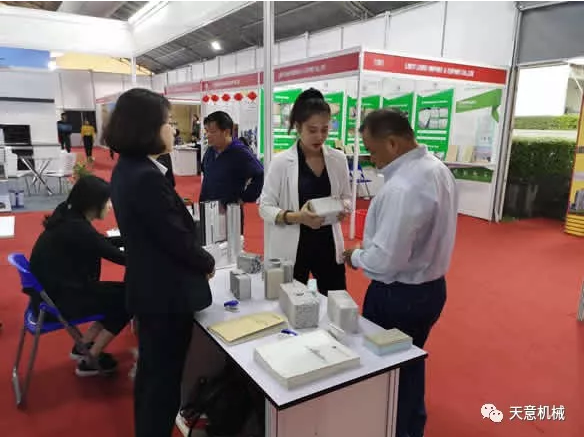 陽春三月，天意機械亮相2019年越南河內建材展